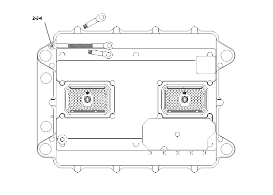 A Caterpillar ECM 