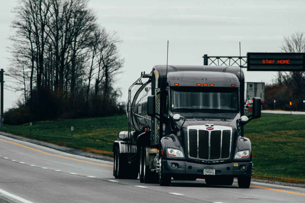 a black truck